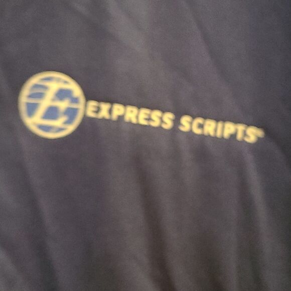 Men's 2XL Blue Short Sleeved Polo - Picture 3 of 4